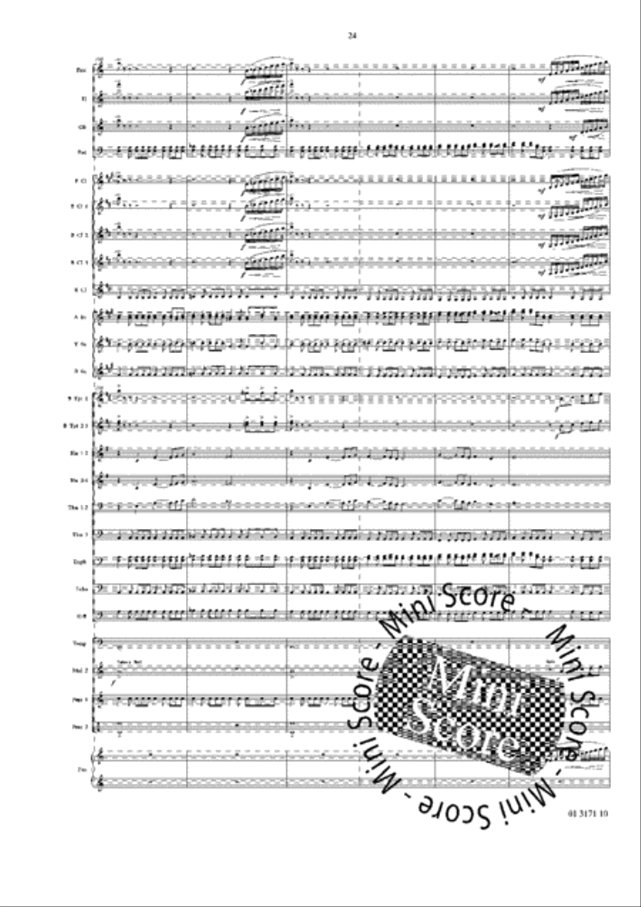 The Bermuda Triangle The Bermuda Triangle Concert Band scores gallery preview page 64