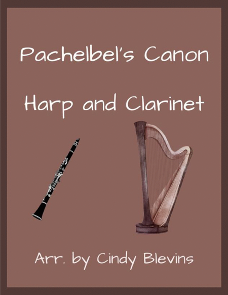 Pachelbel's Canon in D (in G), for Harp and Clarinet image number null