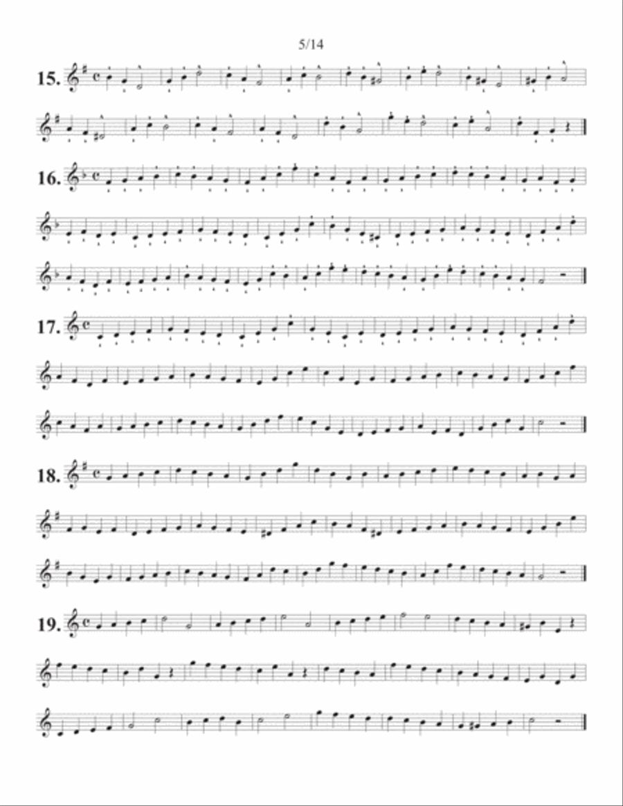 Arban Conservatory Method for Trumpet: Abridged PDF Edition Trumpet Solo scores gallery preview page 5