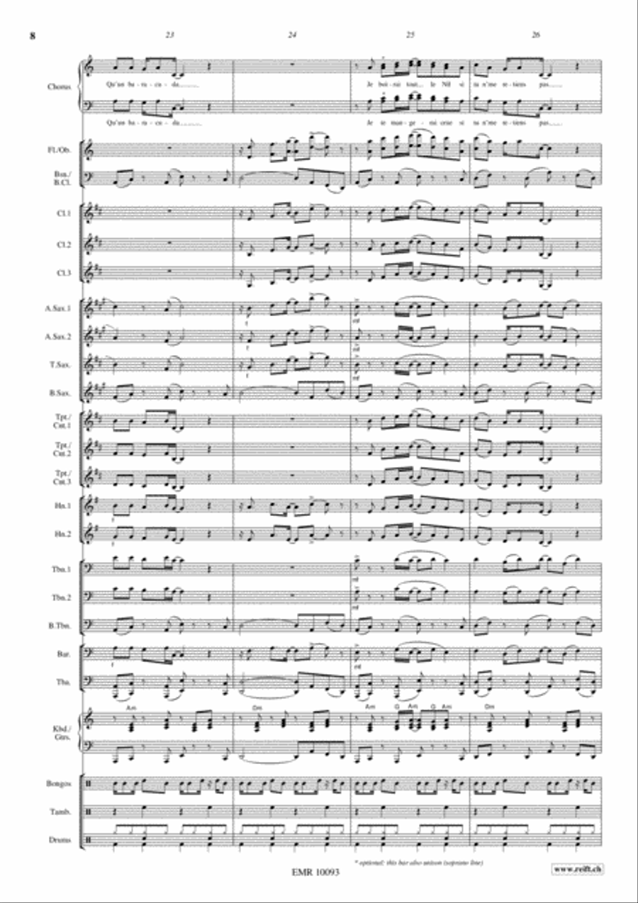 Alexandrie, Alexandra Alexandrie, Alexandra 4-Part scores gallery preview page 9