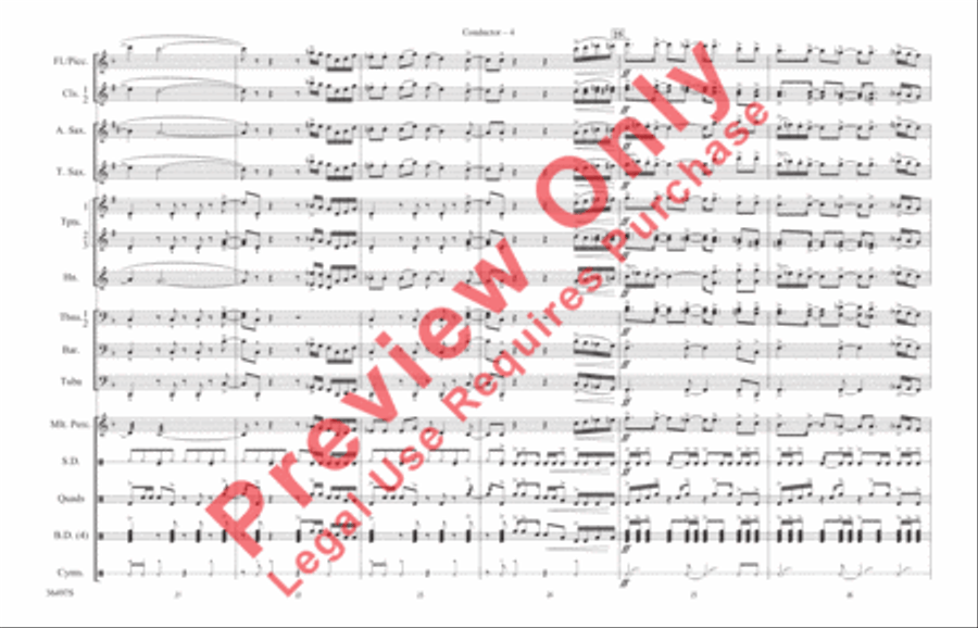 Kashmir Marching Band scores gallery preview page 5