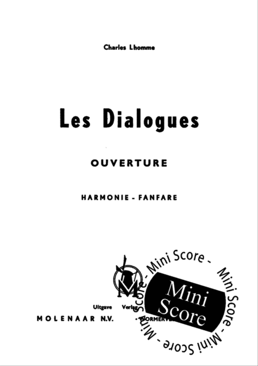 Les Dialogues Fanfare Band scores gallery preview page 3