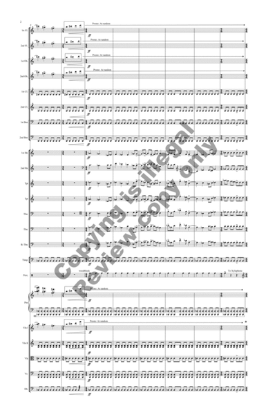Idyllwild Fanfares (Additional Full Score)