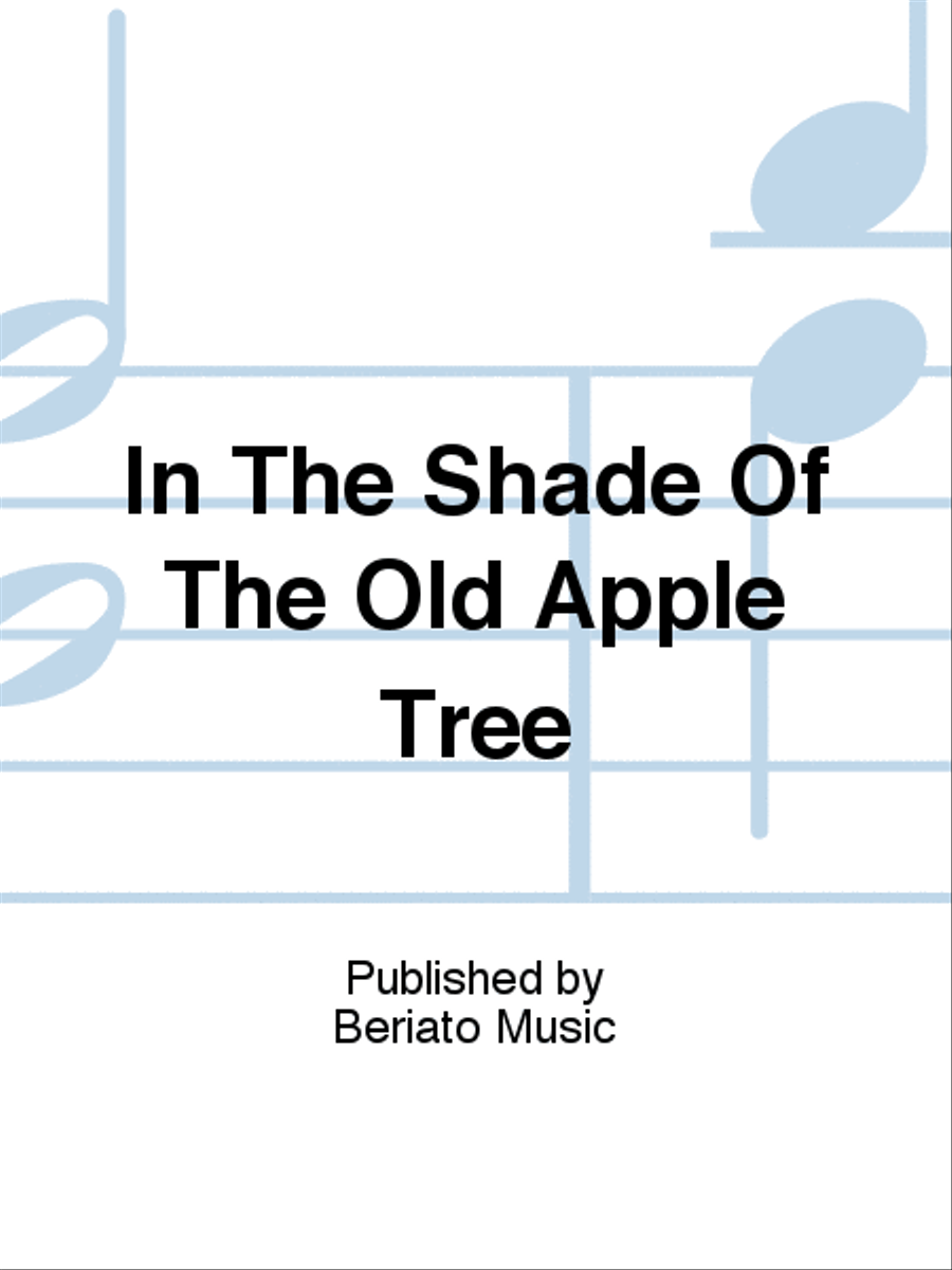In The Shade Of The Old Apple Tree Piano, Vocal, Guitar scores gallery preview page 1