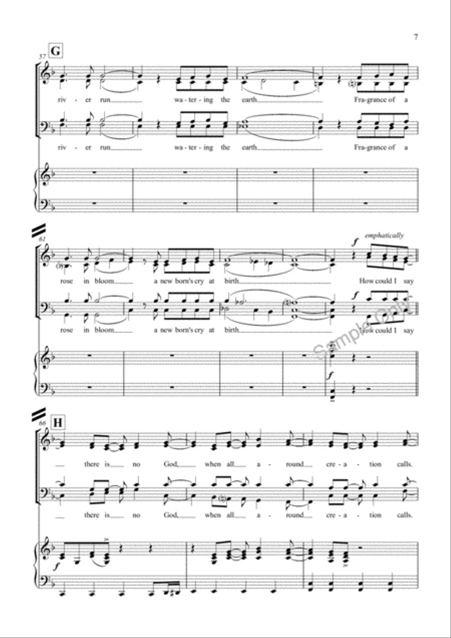 Creation Calls Creation Calls 4-Part scores gallery preview page 7