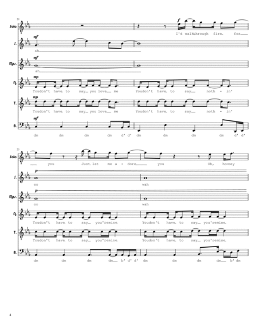 Adore You Divisi scores gallery preview page 4