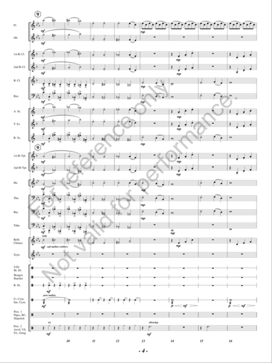 Roller Coaster! Concert Band - Sheet Music page 3