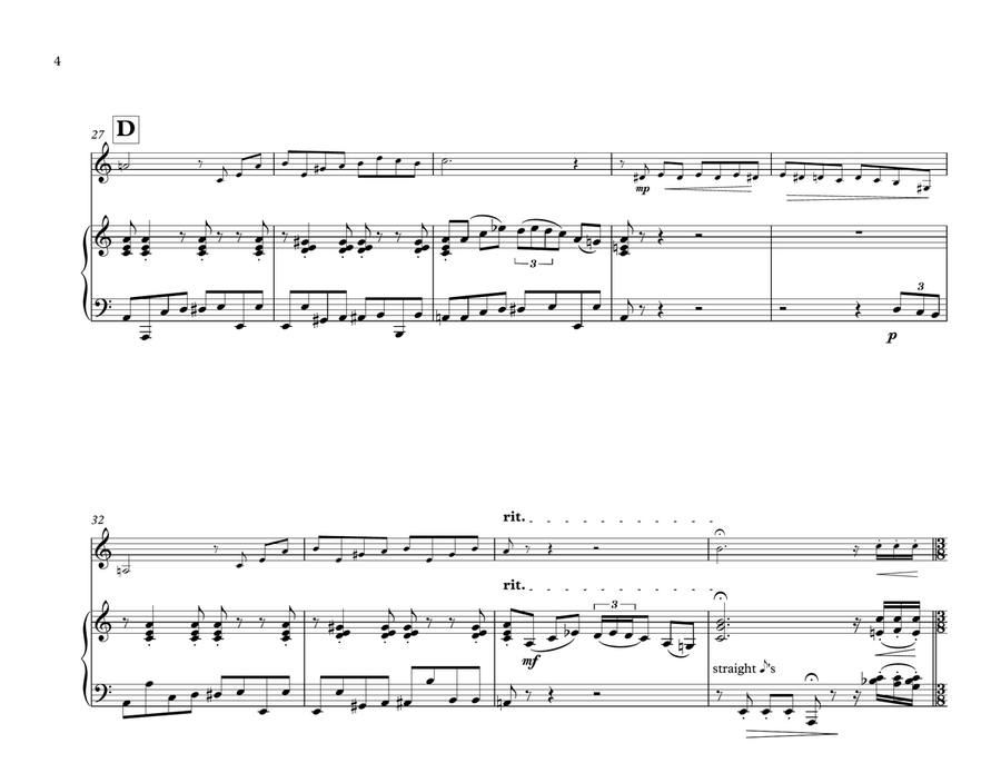 Für Elise Boogie Woogie for Harmonica & Piano Piano scores gallery preview page 4