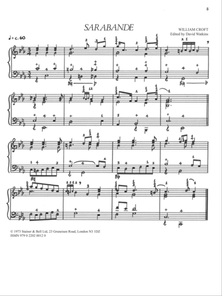 An Anthology of English Music for Harp. Book 2: 1650-1750 Harp scores gallery preview page 2