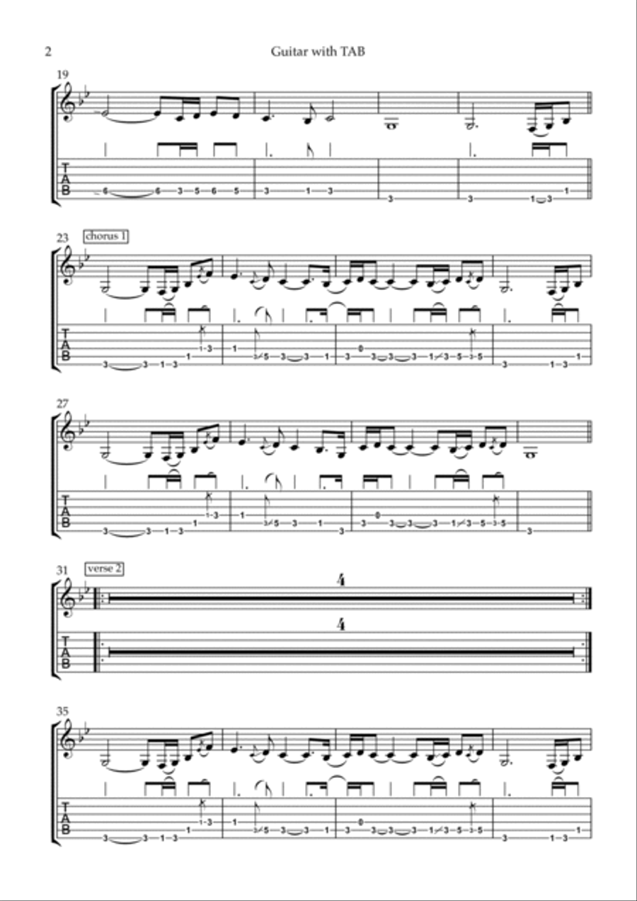 Do I Wanna Know? Do I Wanna Know? Electric Guitar scores gallery preview page 2