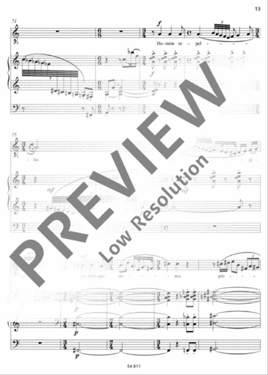 Veni, Creator Spiritus Medium Voice scores gallery preview page 14