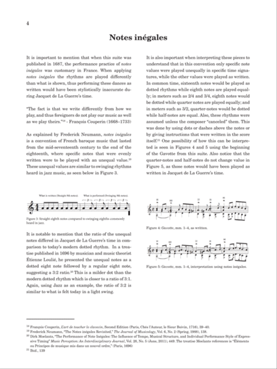 Suite in A minor Classical Guitar scores gallery preview page 5