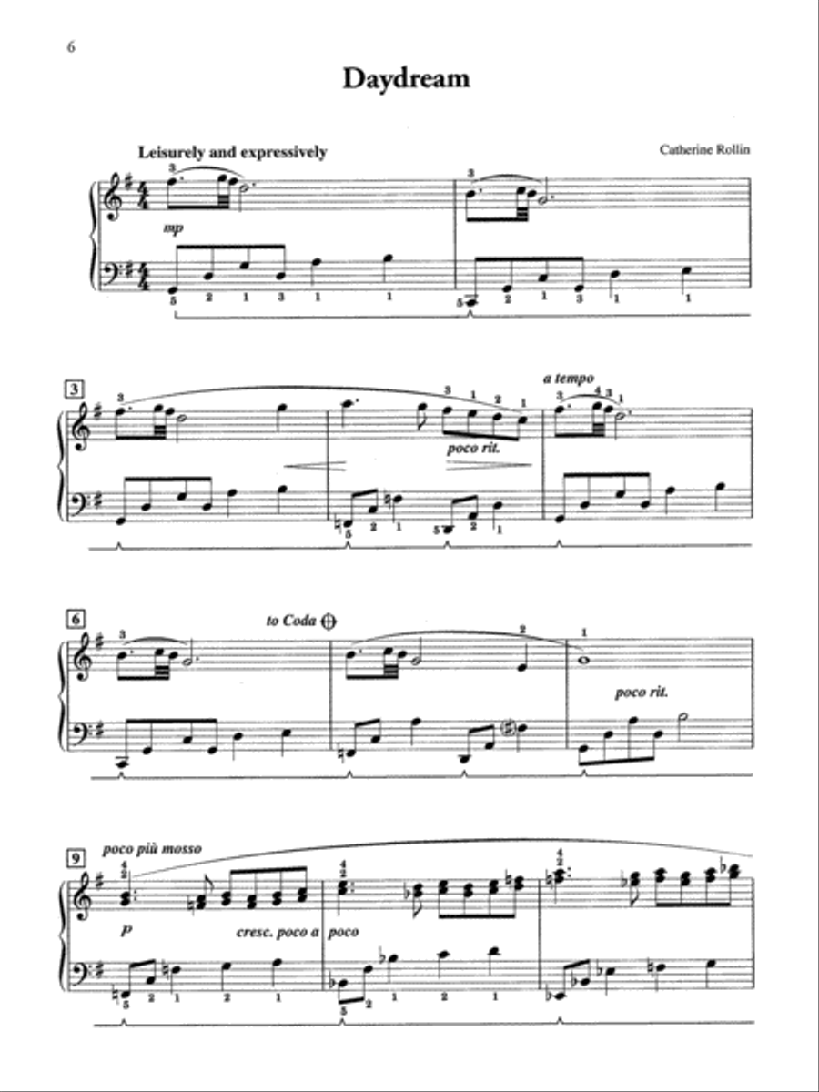Lyric Moments, Book 2 Piano Solo scores gallery preview page 3
