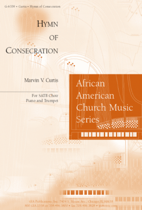 Book cover for Hymn of Consecration - Instrument edition