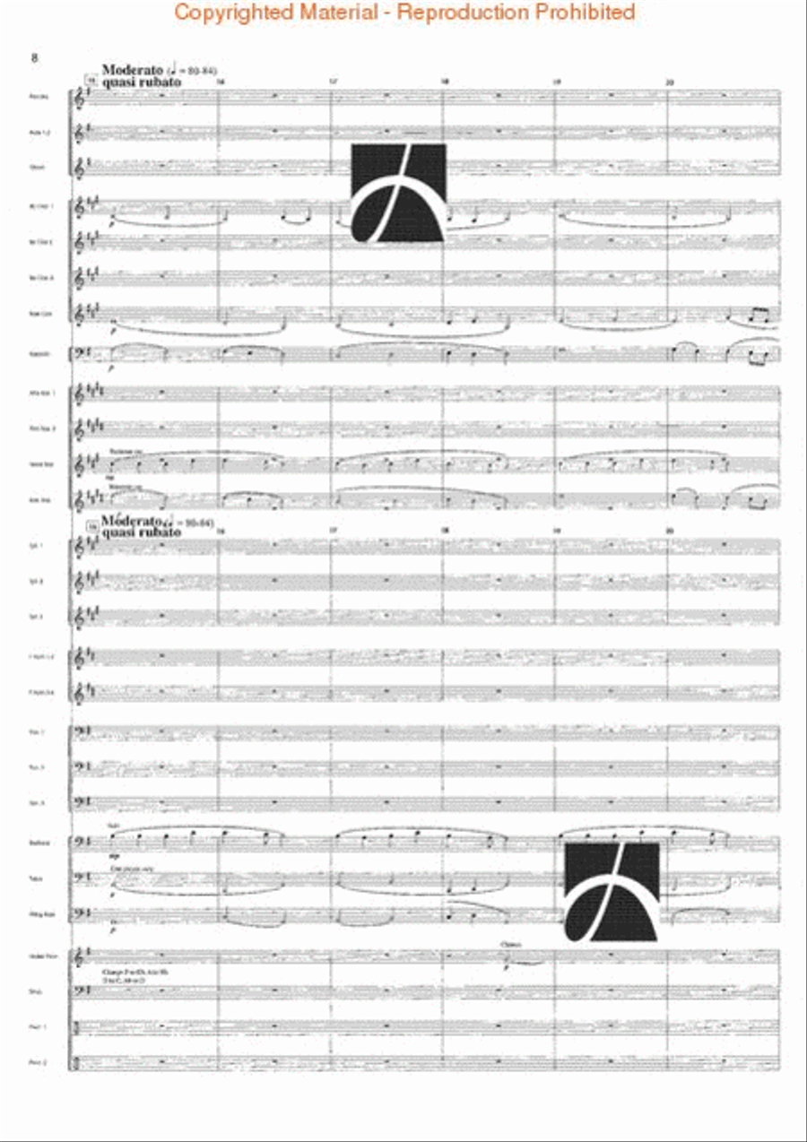 Westminster Carol Concert Band scores gallery preview page 5