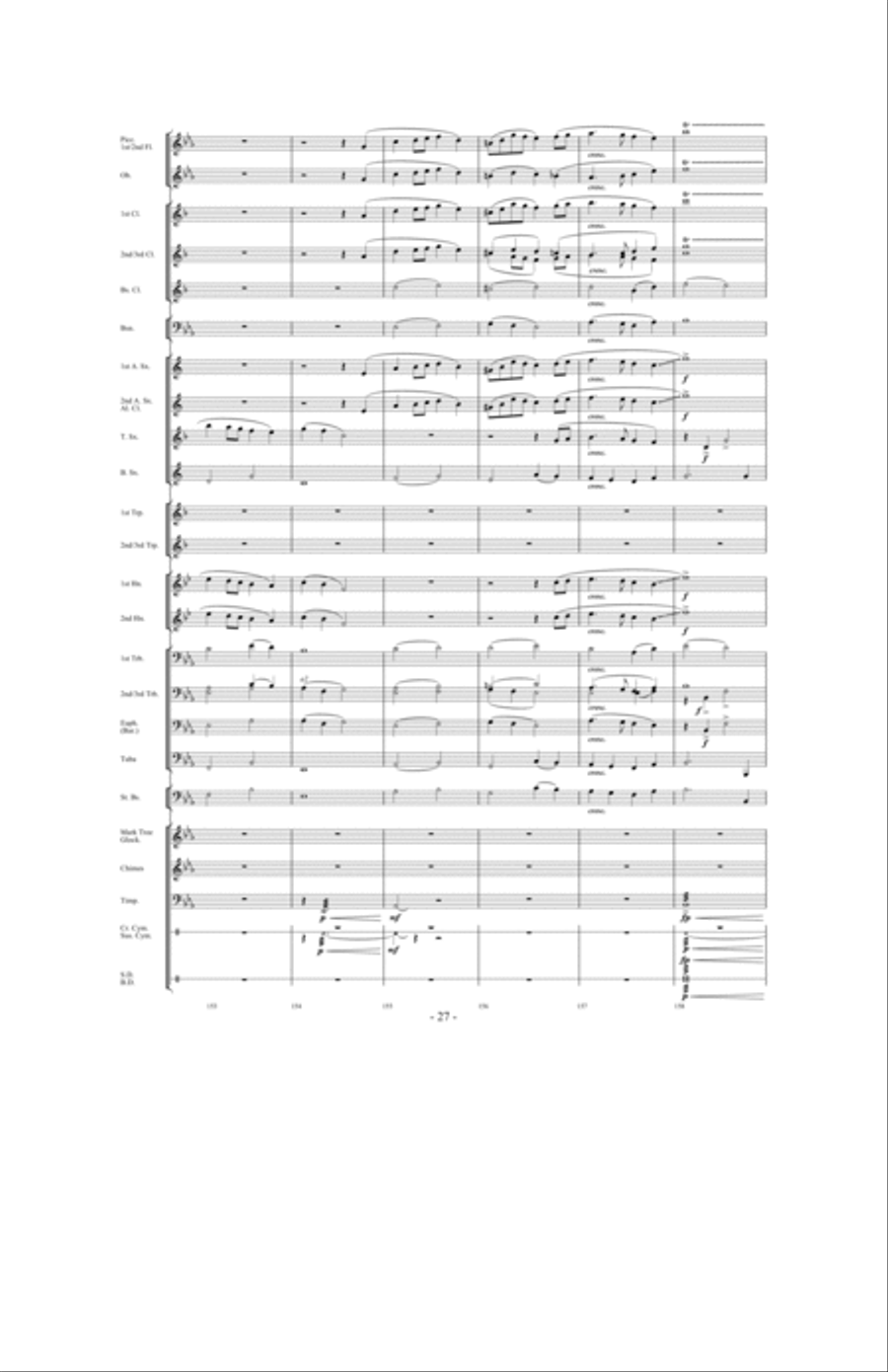 Towards a New Horizon Concert Band scores gallery preview page 26