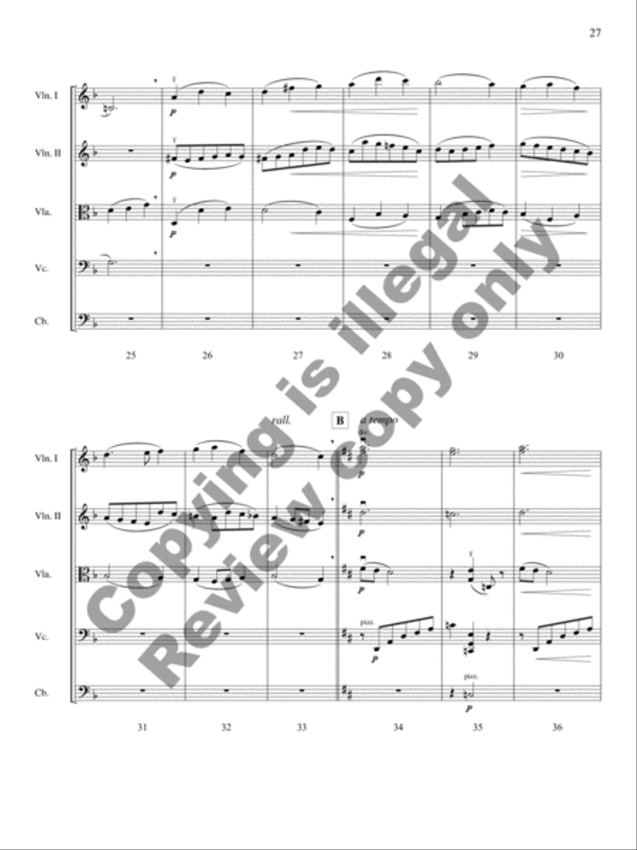 Charterhouse Suite Charterhouse Suite String Orchestra scores gallery preview page 15