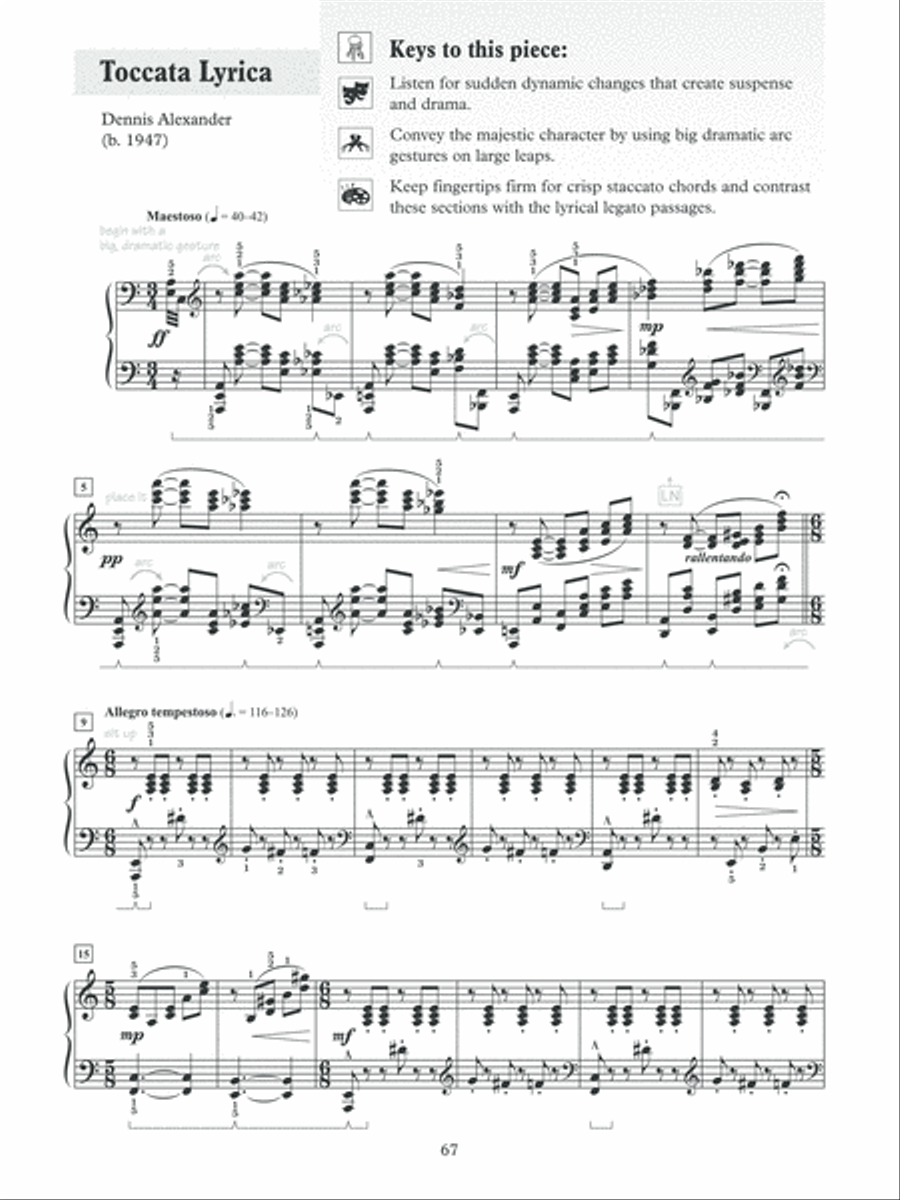 Keys to Artistic Performance, Book 3 Piano Solo scores gallery preview page 5