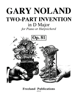 "Two-Part Invention" in D Major Op. 81