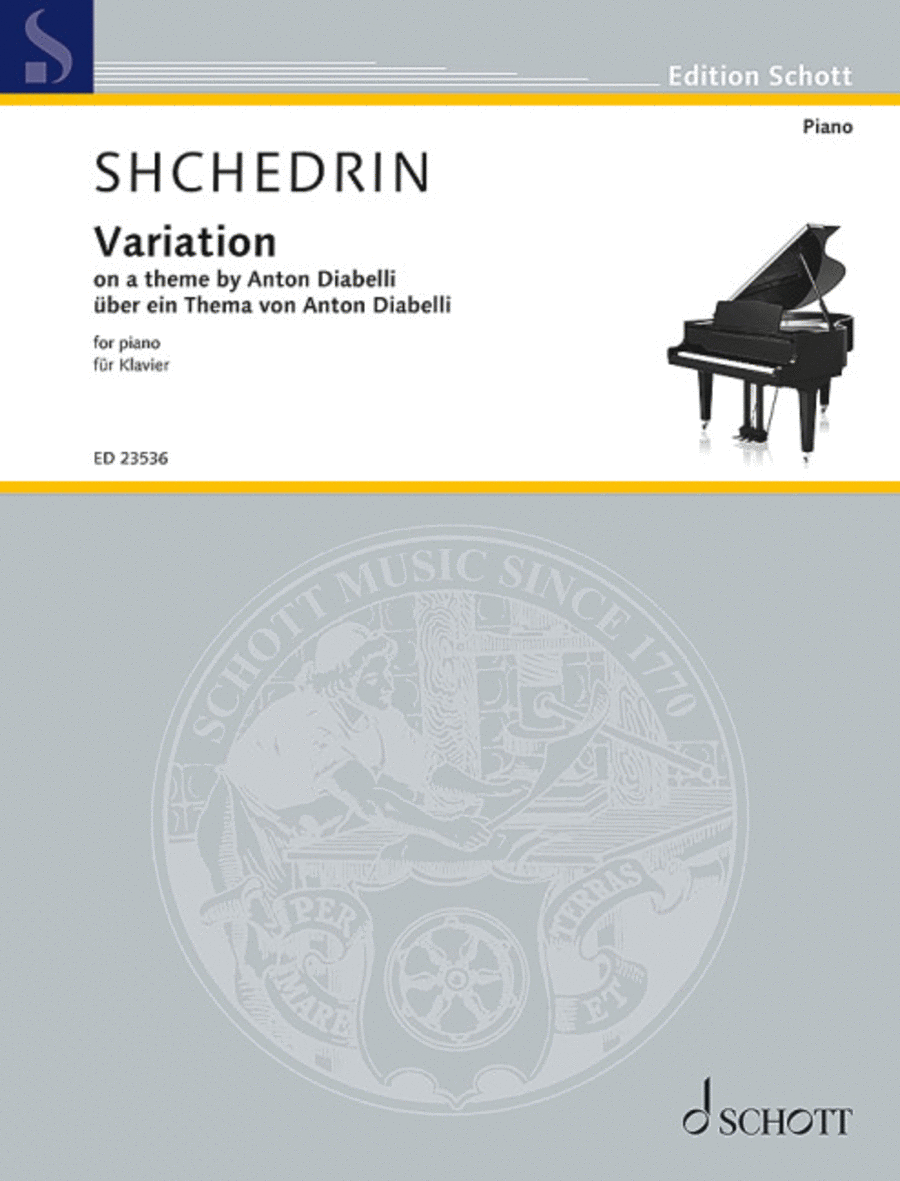 Variation Piano Solo scores gallery preview page 1