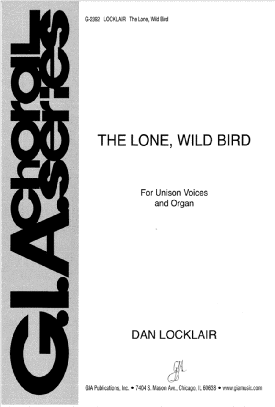 The Lone, Wild Bird Unison Choir scores gallery preview page 1