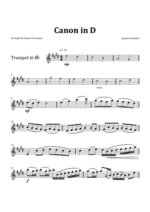 Canon by Pachelbel - Trumpet Solo