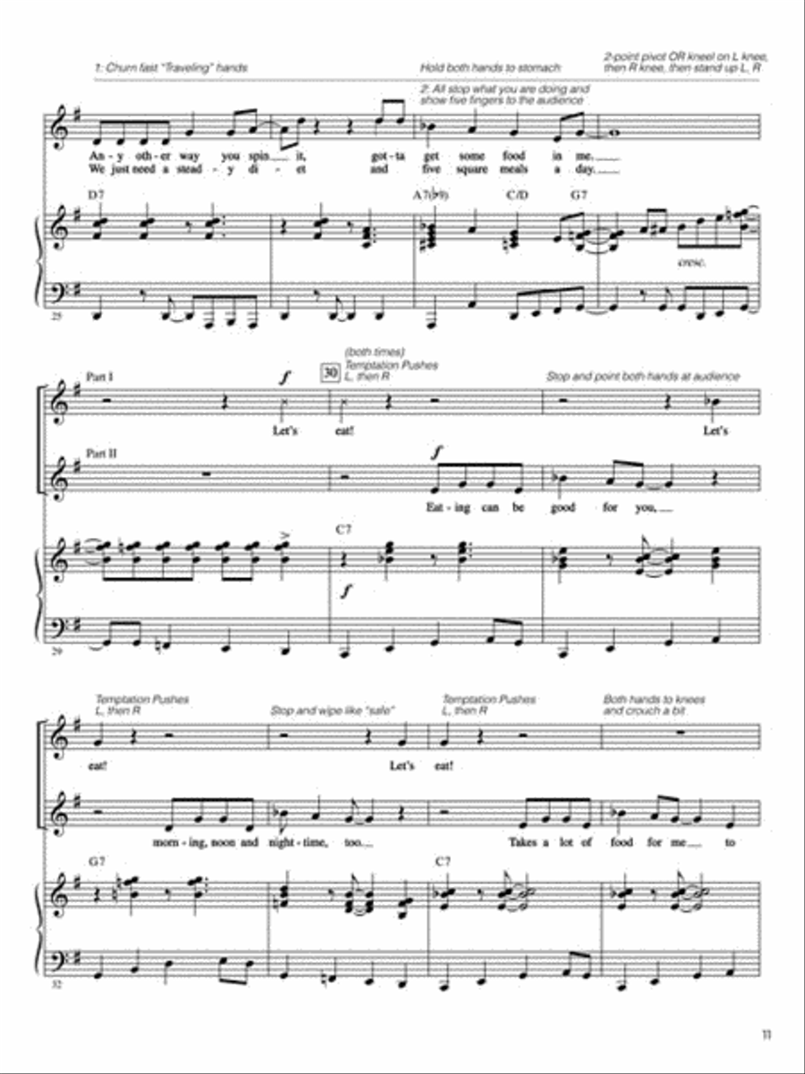 Let's Eat! Choir scores gallery preview page 3