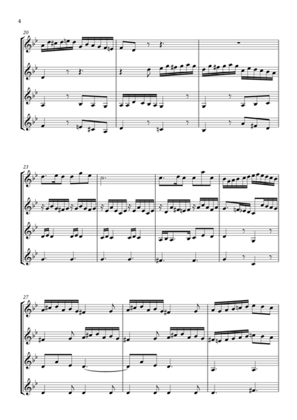 Siciliano - for Clarinet Quartet image number null