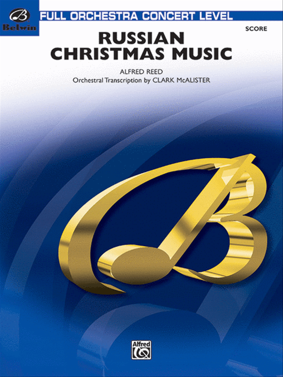 Russian Christmas Music Russian Christmas Music Full Orchestra scores gallery preview page 1