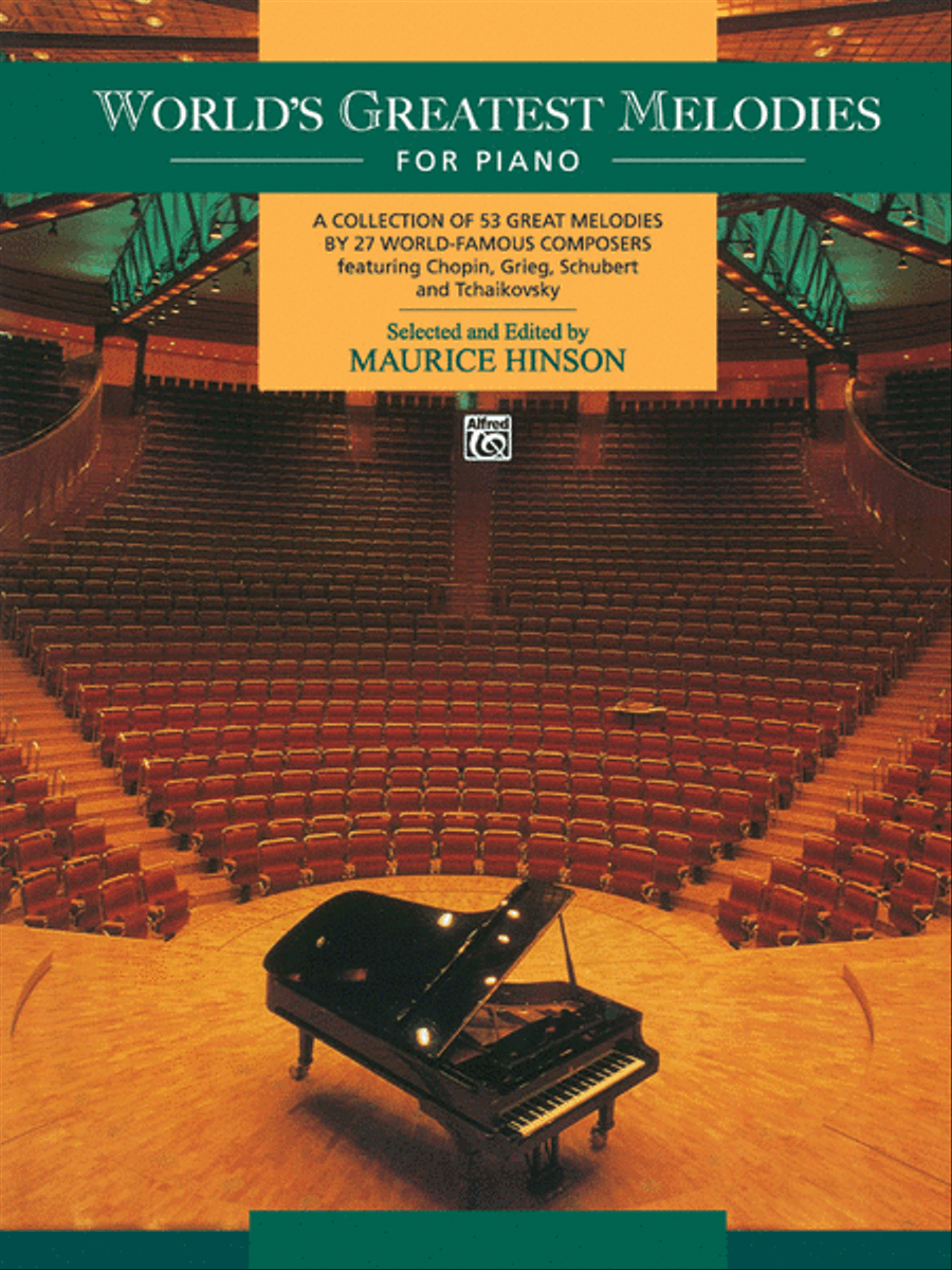 World's Greatest Piano Melodies Piano Solo scores gallery preview page 1
