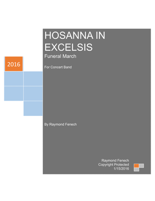 Hosanna in Excelsis - Funeral March - For Concert Band