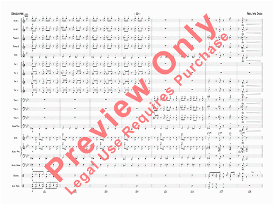 Fool Me Once Jazz Ensemble scores gallery preview page 19