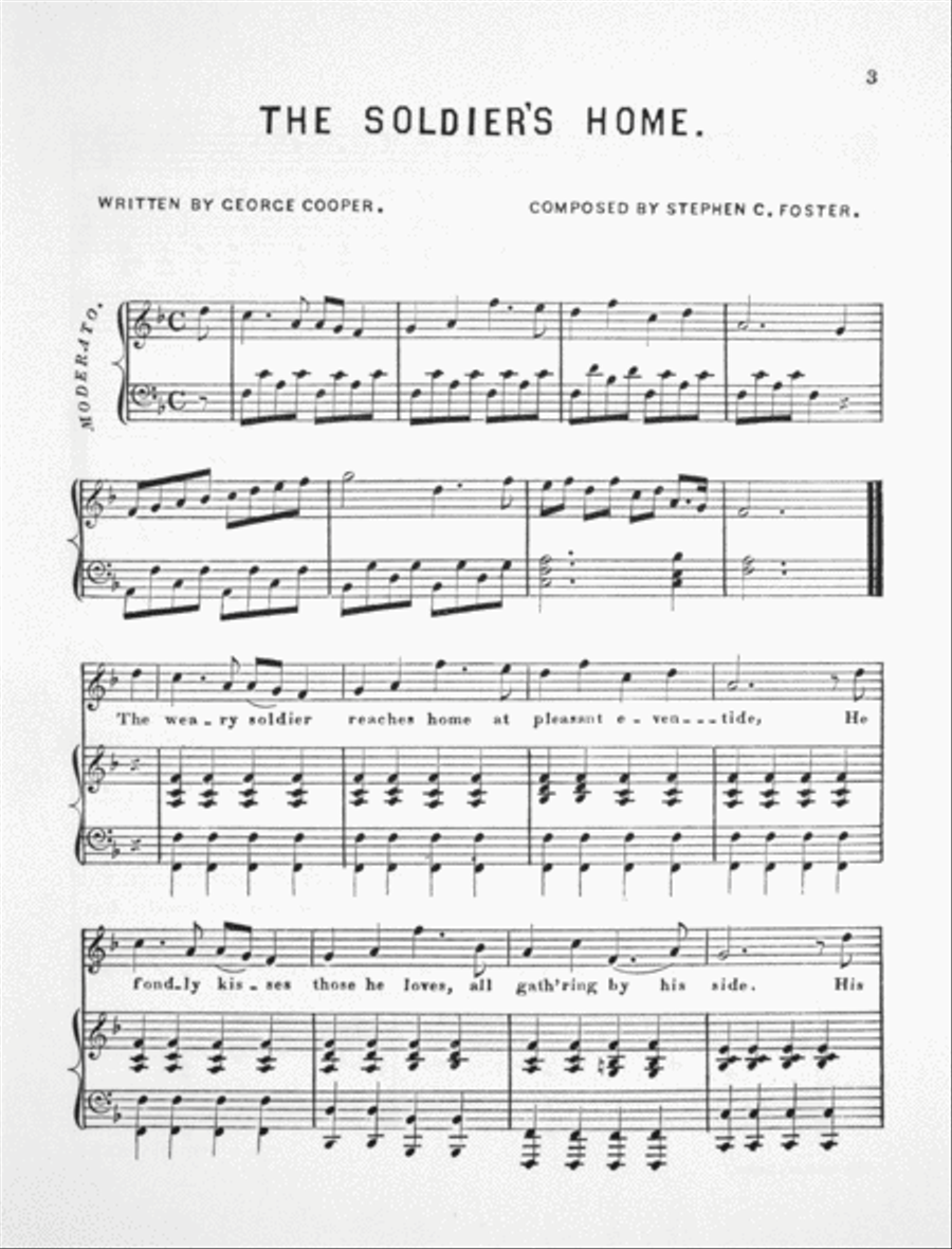 The Soldier's Home Voice scores gallery preview page 2