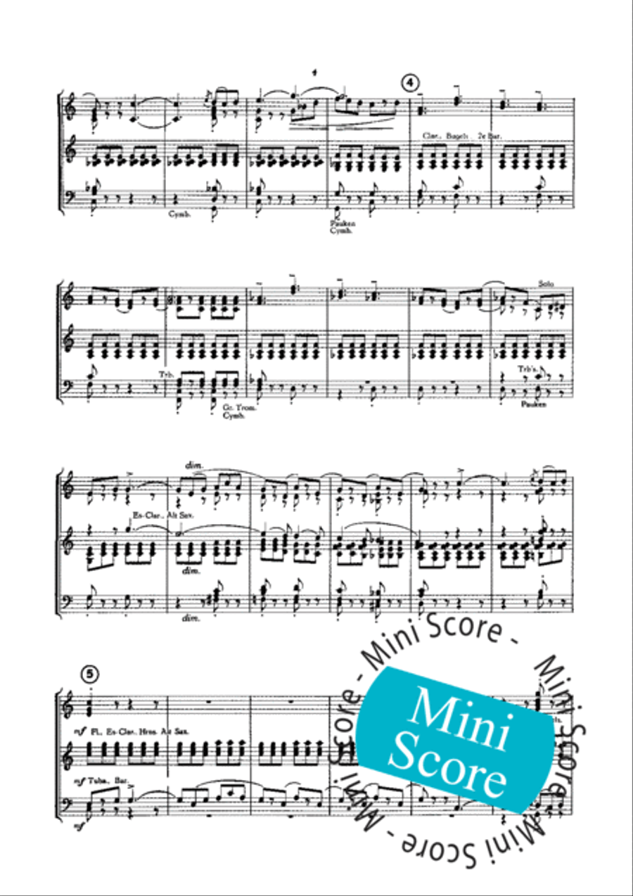 London Suite Concert Band scores gallery preview page 8