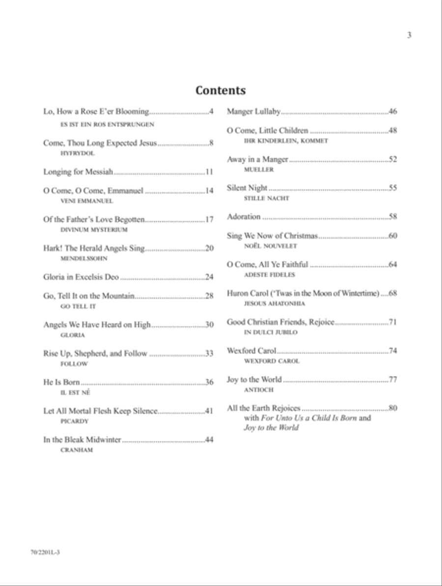 Mark Hayes Christmas Miniatures Piano Solo scores gallery preview page 3