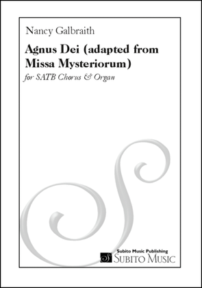 Agnus Dei (adapted from Agnus Dei from Missa Mysteriorum)