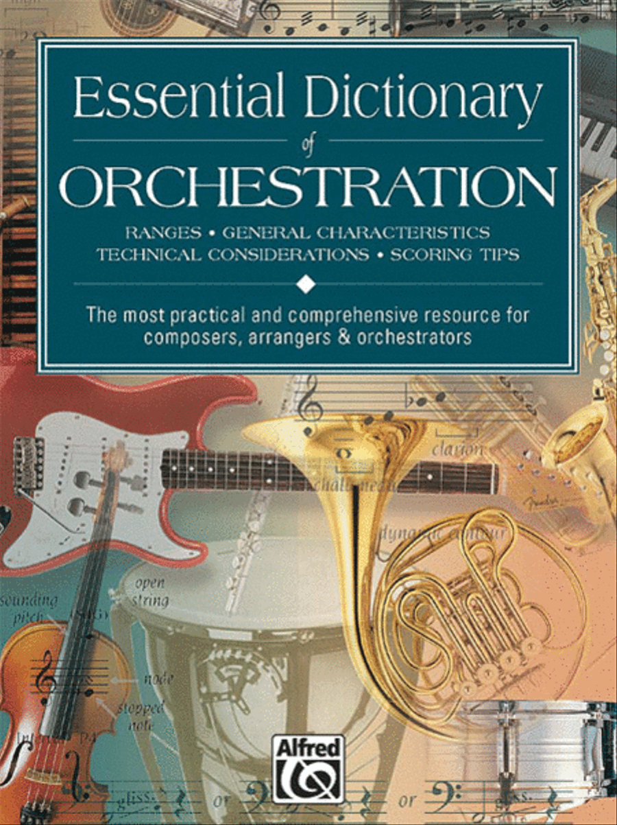 Essential Dictionary of Orchestration Set of Parts scores gallery preview page 1