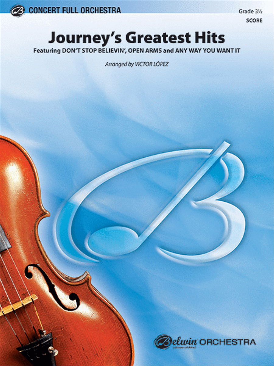 Journey's Greatest Hits Full Orchestra scores gallery preview page 1