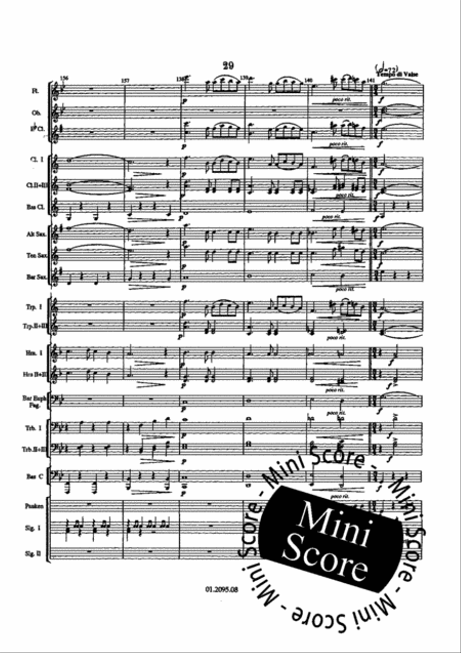 Paganini Variations Paganini Variations Fanfare Band scores gallery preview page 35