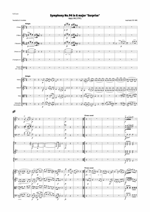 Haydn - Symphony No.94 in G major, Hob.I:94 "Surprise"