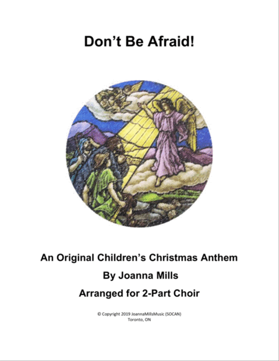 Don't Be Afraid! (2-Part Choir) 2-Part scores gallery preview page 1