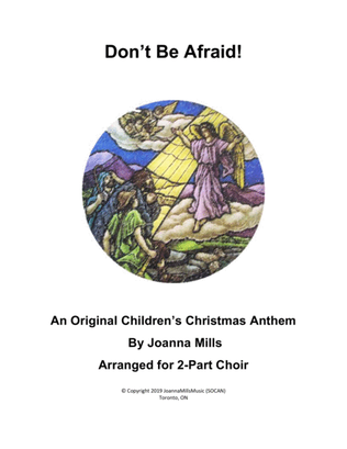 Book cover for Don't Be Afraid! (2-Part Choir)