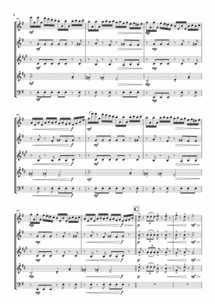 "March" from The Nutcracker arranged for Woodwind Quintet image number null