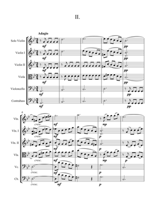Violin Concerto Op. 12 #1 Movement 2
