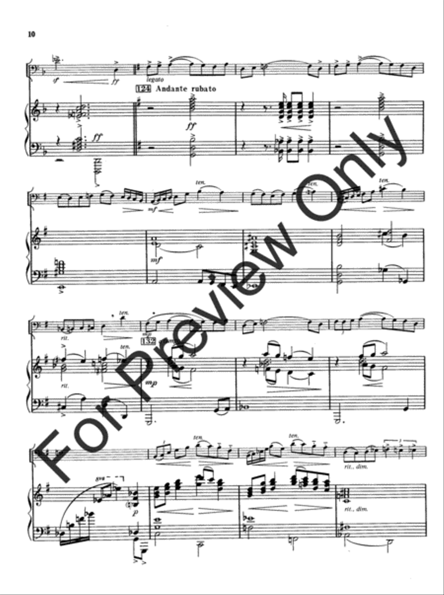 Ballad and Presto Dance Ballad and Presto Dance Tuba scores gallery preview page 12