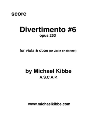 Divertimento #6, opus 253