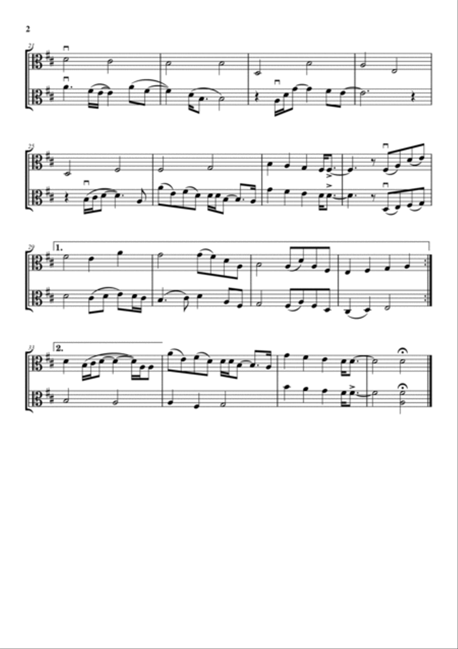 Can You Feel The Love Tonight String Duet scores gallery preview page 3