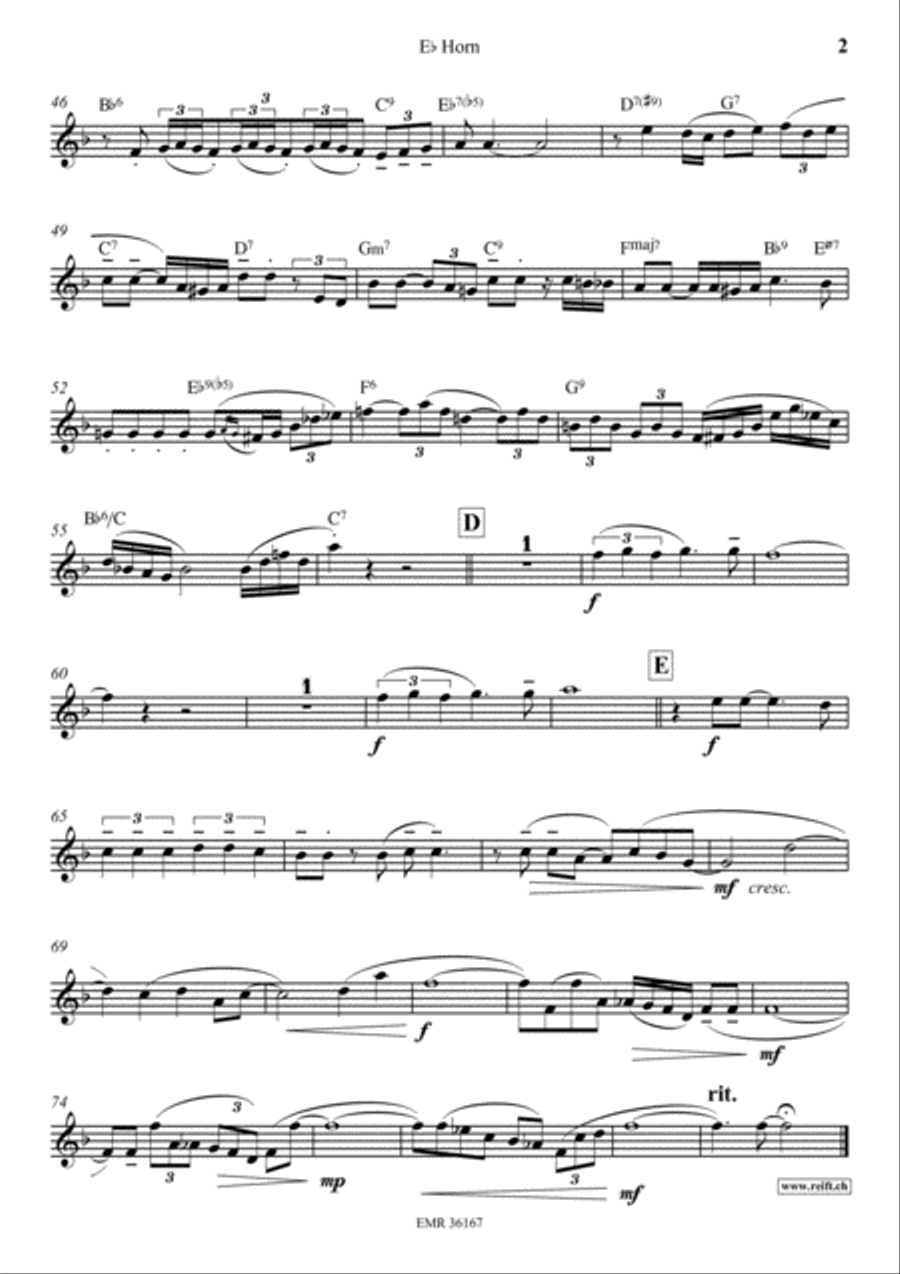 Love Is Here To Stay Horn scores gallery preview page 3