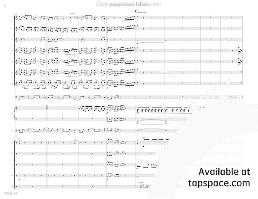 Joaquin on Sunshine Joaquin on Sunshine Percussion Ensemble scores gallery preview page 11