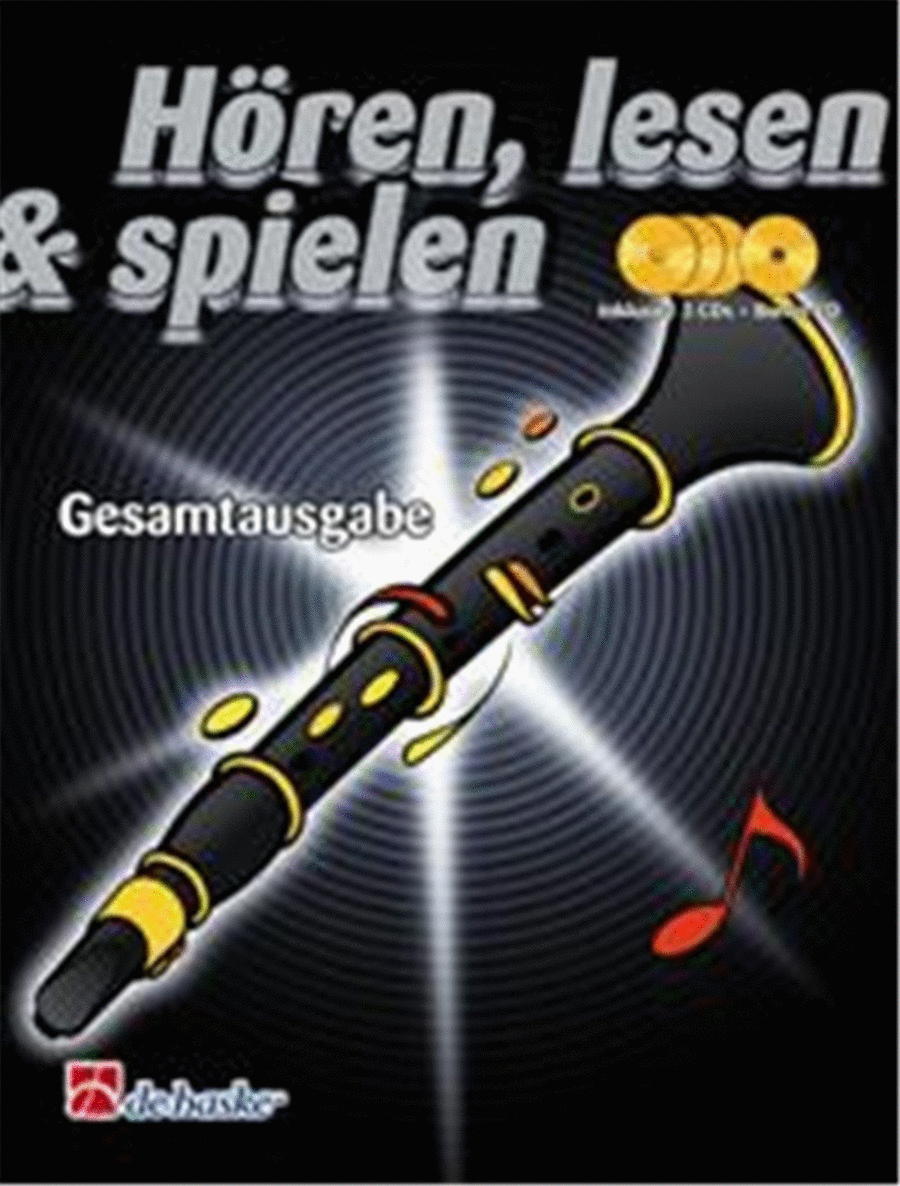Hören, Lesen & Spielen Gesamtausgabe Klar. (Boehm) Clarinet scores gallery preview page 1